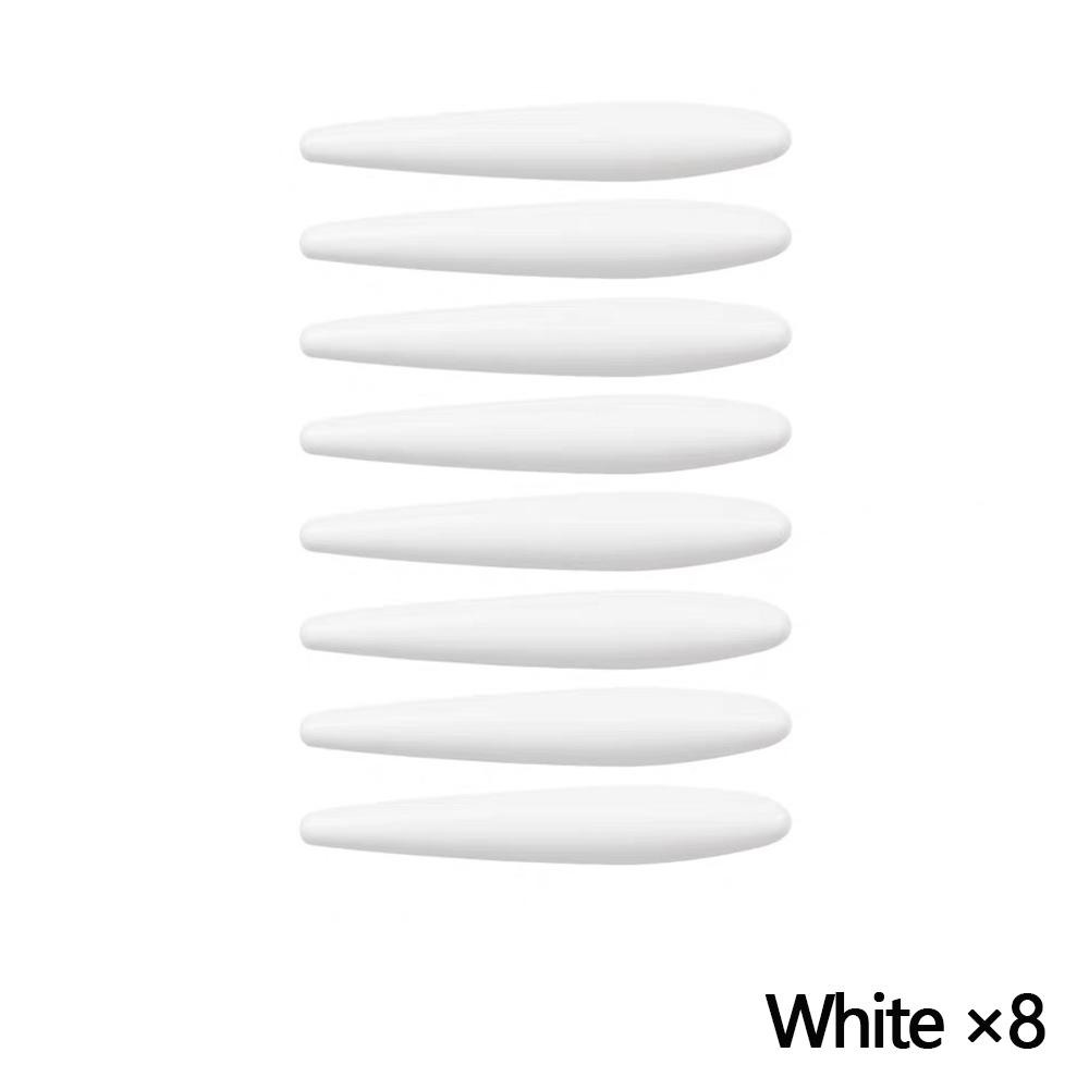 

8pcs Car Exterior Decorative Fender Trim, Car Modified Small Spoiler Trim, Car Sporty Decorative Strips, Car Decorative Stickers белый