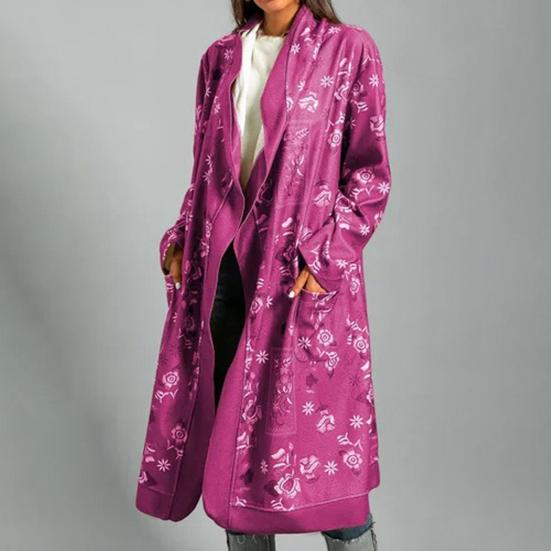 floral spring coat