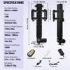 Motorized TV Lift Stroke Length 20 Inches Motorized TV Mount Fit for 28-32" TV Lift with Remote Control Height Adjustable Load Capacity 132 Lbs