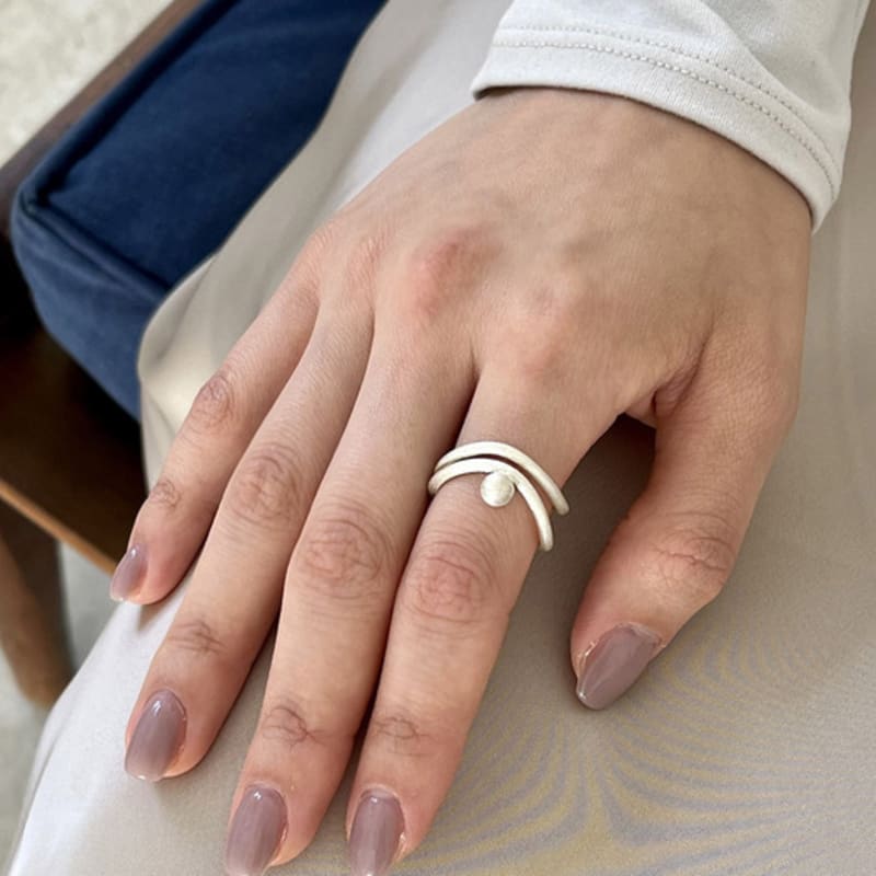 NUDOOR Ball Set Ring