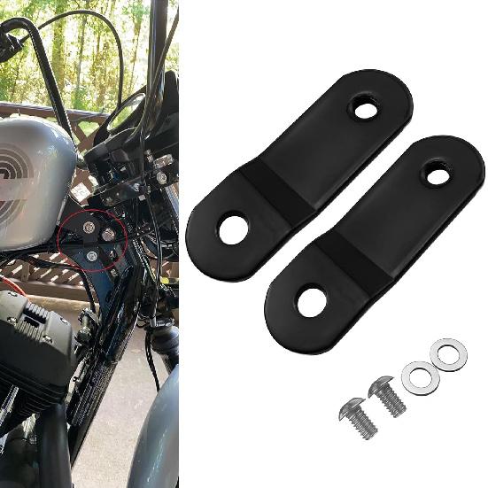 3 Inches Motorcycle Gas Tank Lift Riser Kit for Harley Touring Dynas 1999 and Up Sportsters 1995 and Up Softails 1999 2007 2 Inches