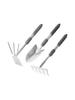 CPAI Gardening Tool Set: Small Shovel, Rake, Hoe, and Spade for Planting Flowers and Vegetables.
