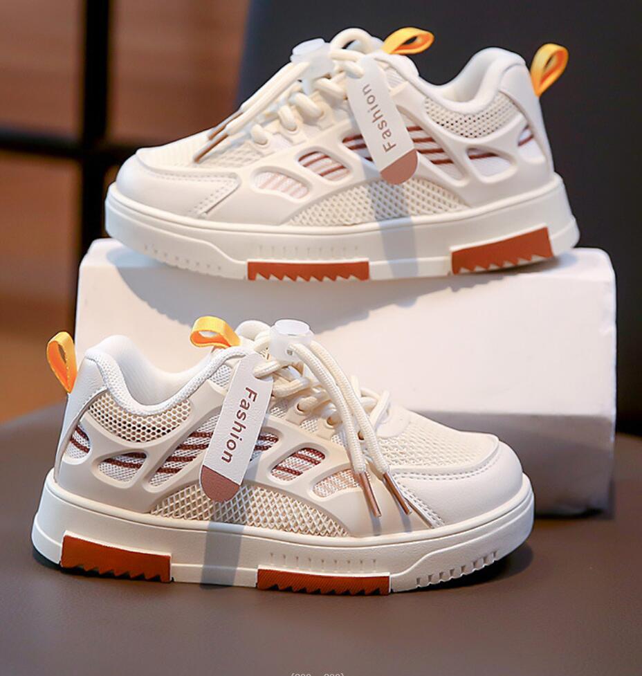 Mode Jungen Turnschuhe Mädchen Atmungsaktive Sportschuhe für Kinder Kinder Herbst Rutschfeste Casual Student Schuhe Outdoor Schuhe Getragen Basket Schuhe