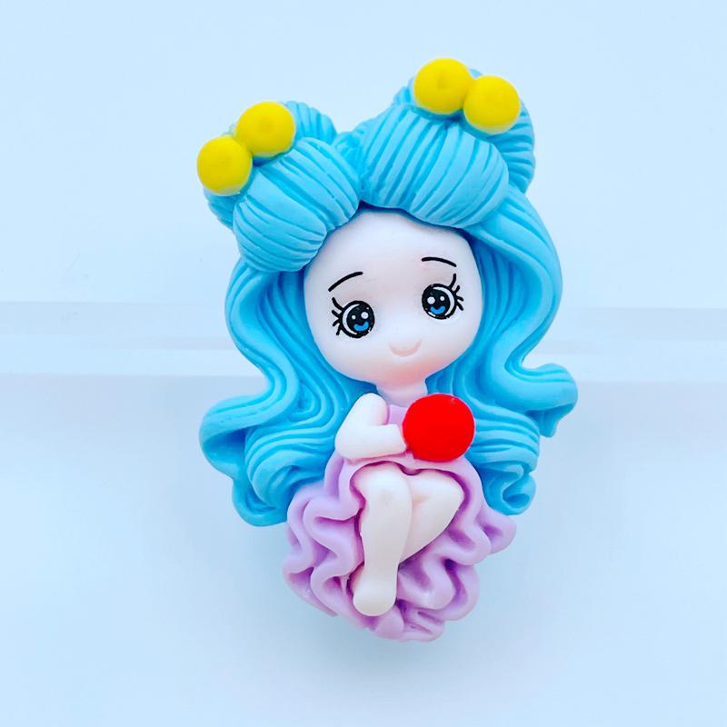 5Pcs New Kawaii Cute Cartoon Princess Series Flat Back Resin Cabochons Scrapbooking Diy Jewelry Craft Decoration Accessorie A55