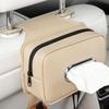 Easy Install Multi-functional Car Seat Back Tissue Box Waterproof Tissue Holder  Center Console