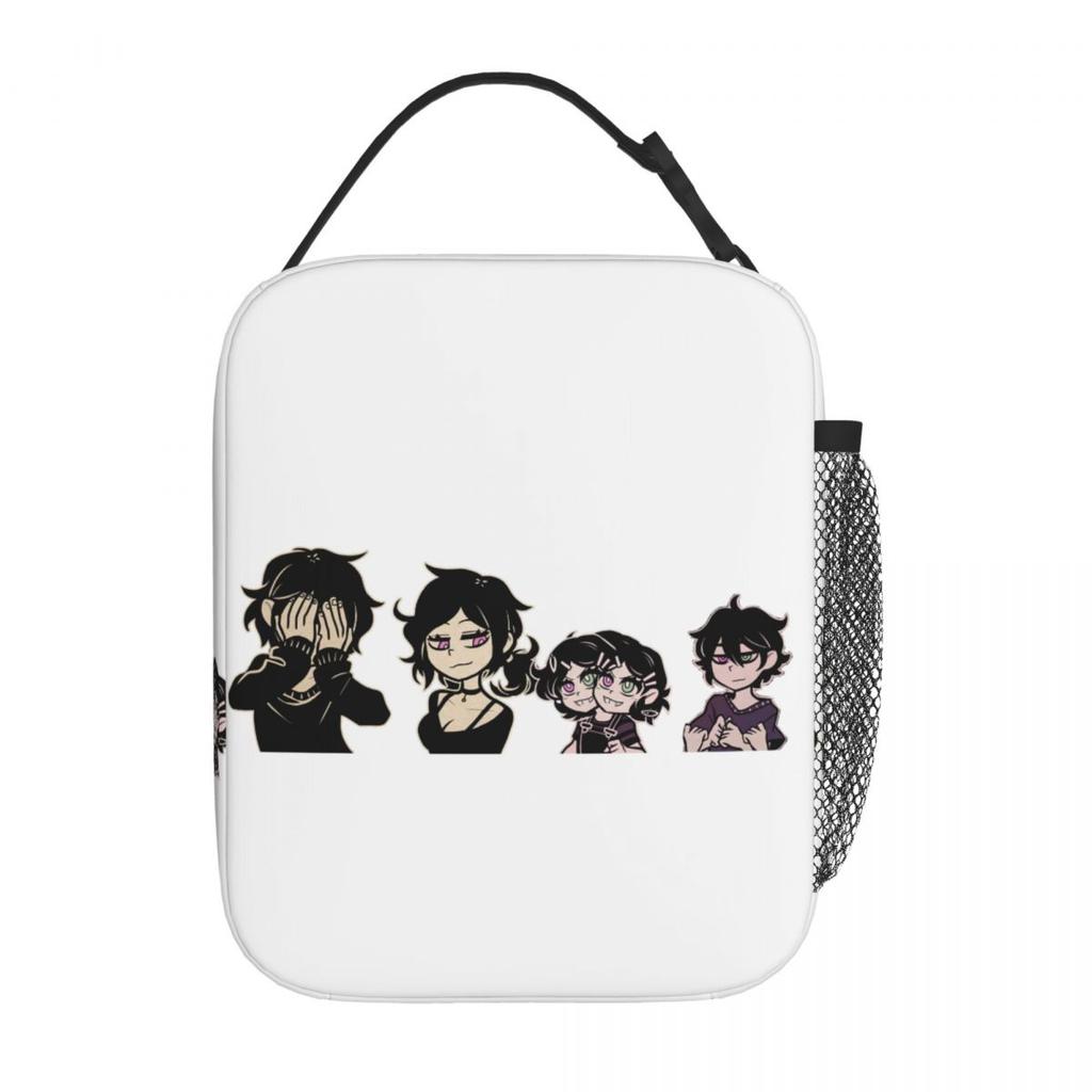 Ashley And Andrew The Coffin Of Andy And Leyley Insulated Lunch Bag for Kids School Cooler Thermal Food Box Tote Lunch Boxes