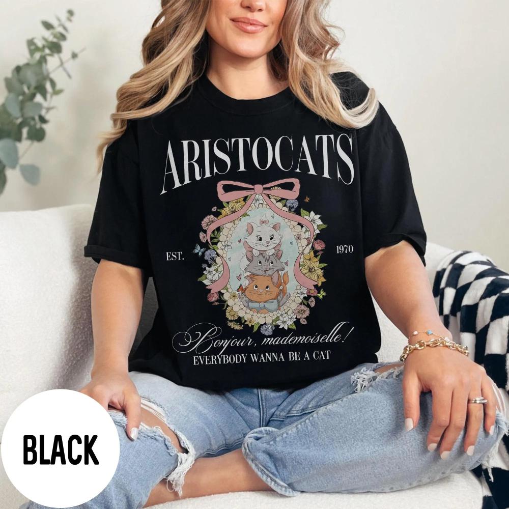 Vintage Marie Cat The Aristocats Shirt I Beg You DonT Embarrass Me Tshirt land Family Holiday Vacation Cat Lover S
