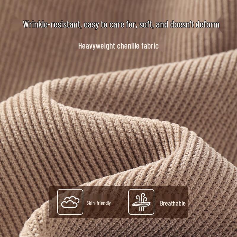 Baleno Men's Chenille Straight-Leg Casual Pants