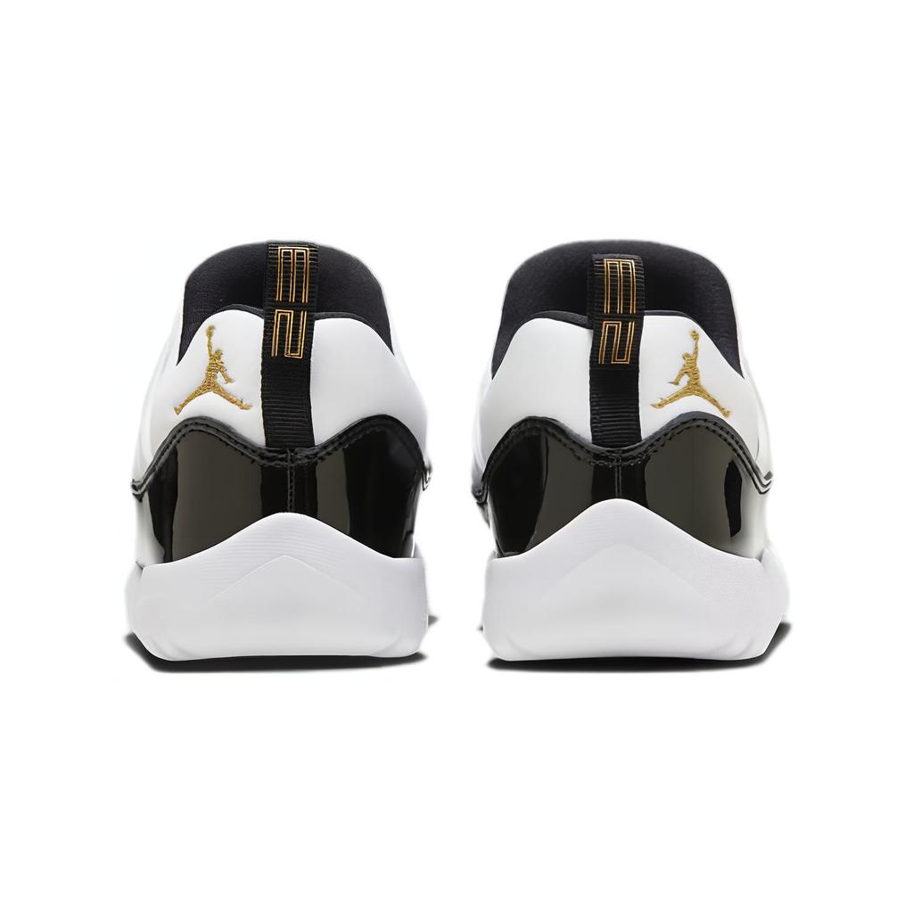 Jordan Air Jordan 11 Low top Children's Basketball Shoes White Black Kids' BQ7101-170