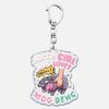 Funny Baby Hippo Cute Keychains Keyring for Accessories Bag Moo Deng Meme Pendant Keyring Jewelry Fans Gifts