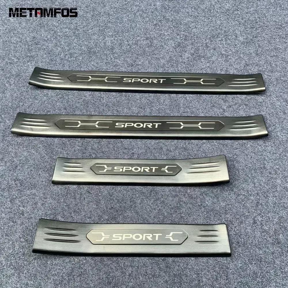 For Toyota Rav4 Rav 4 -  2024 2025 Exterior Door Sill Scuff Plate Welcome Pedal Entry Guard Accessories Car Styling