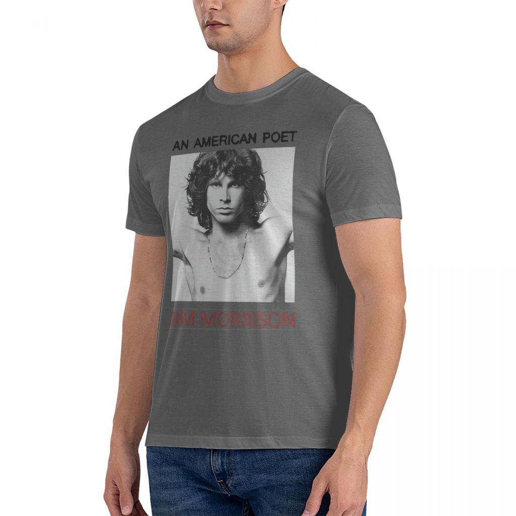 Jim Morrison Fan T-shirt Music Tee Mens Womens All Sizes Cheap Sale 100 % Cotton T Shirts For Boys Cool Summer Tees