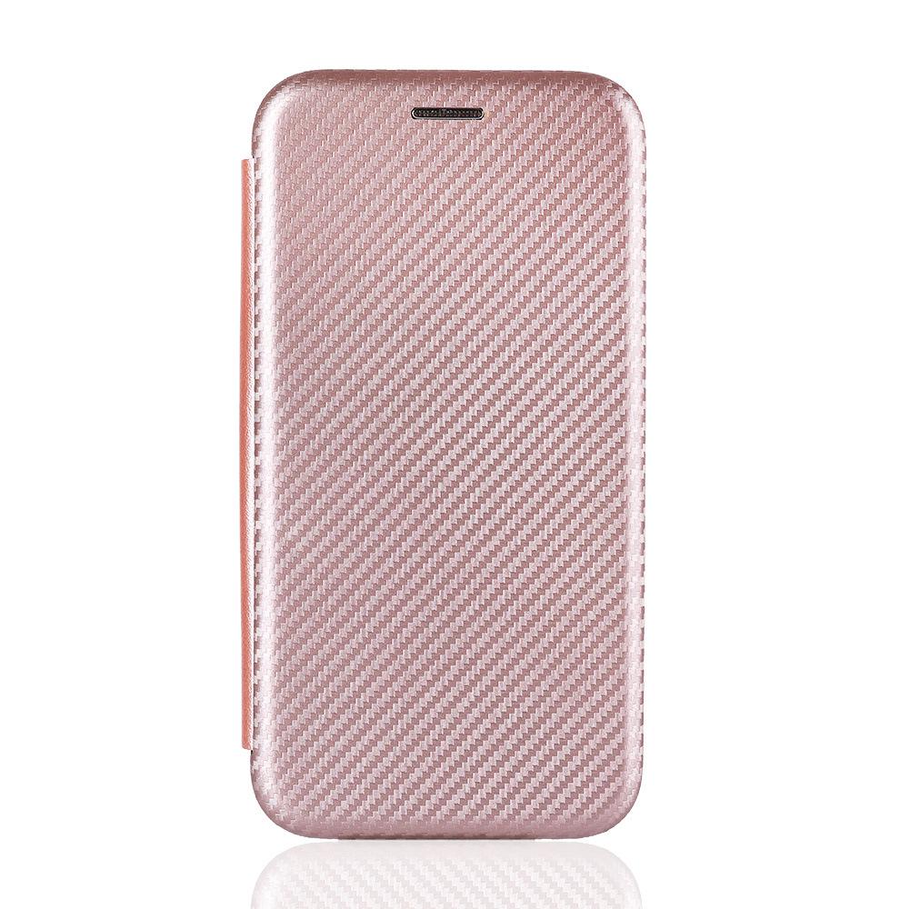 VIVO Y02S Carbon Fiber Multi-Card Euro-Asia Leather Flip Phone Case