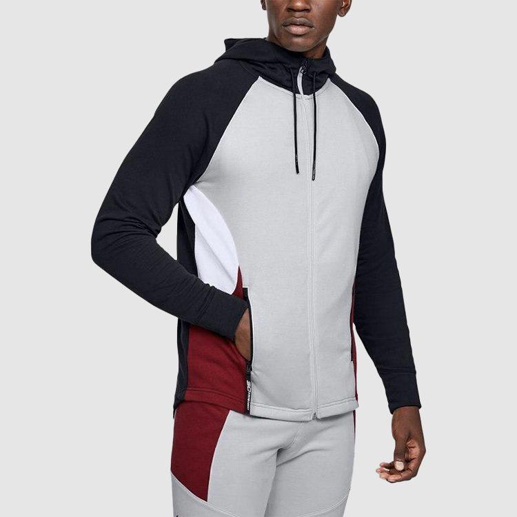 Under Armour Jackets Men's Halo Gray Hooded Moderate Other 1351317-014