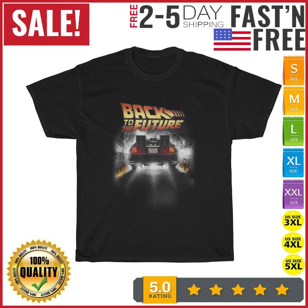 

Back To The Future 1 Vintage T Shirt Men Fashion 2023 Women T Shirt Short Sleeve 4XL