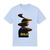 Camiseta de Algodón Retro Unisex Temporada 3 Silo Estampado Gráfico Camisetas Moda Estética Harajuku Camisetas Cuello Redondo Manga Corta Cómoda