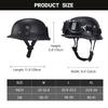 Germany Imported Helmet DOT German World War II Vintage Steel Helmets Motorcycle Half Helmet Leather Half Cover Locomotive