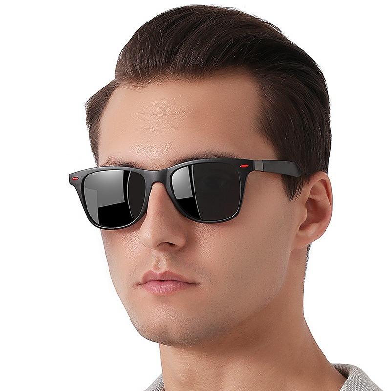 Classic Retro Small Frame Square Mens Sunglasses UV Protection Outdoor Driving Eyewear Summer Sports Shading