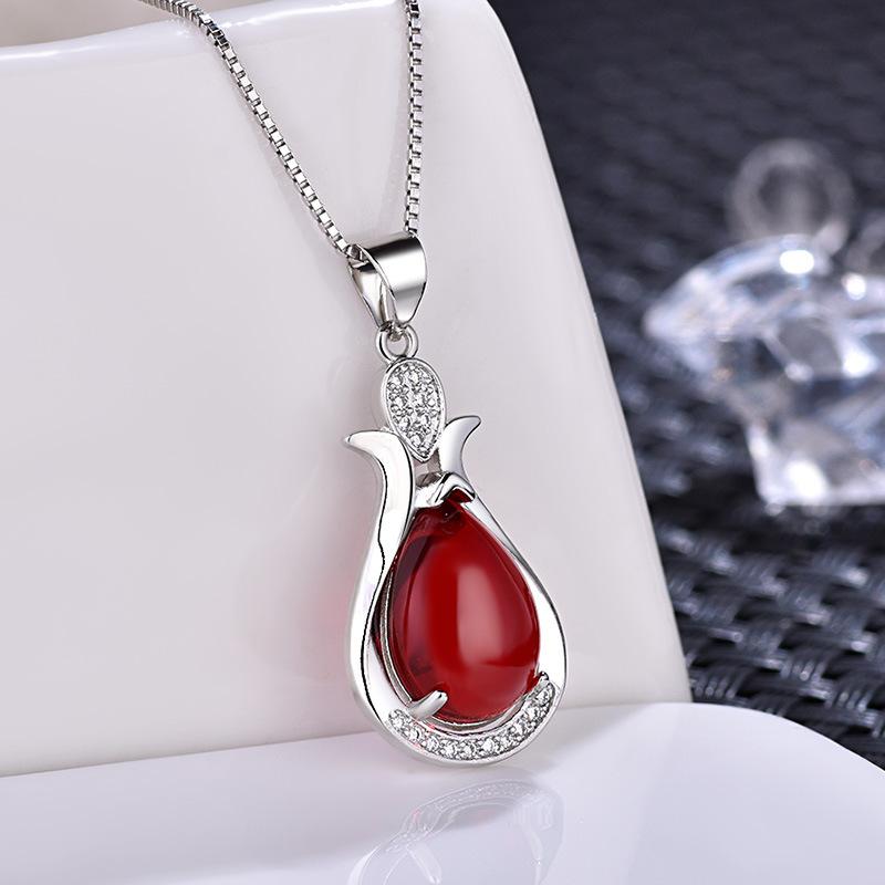 Lindon Women Necklace Pendant Copper Alloy Zircon Fashion Gift