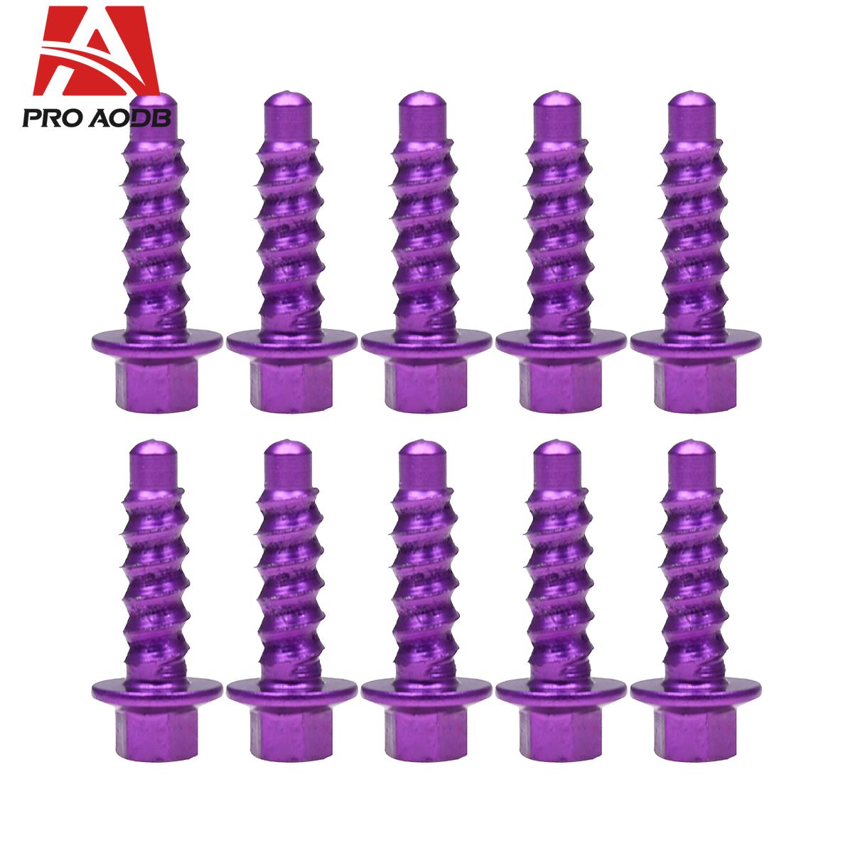 

10 Pcs Motorcycle CNC Self Tapping Screw Bolt Kit For KTM EXC EXCF XC XCF SX SXF XCFW For Husqvarna TE FE TC FC TX FX 1997-2024 10pcs Purple