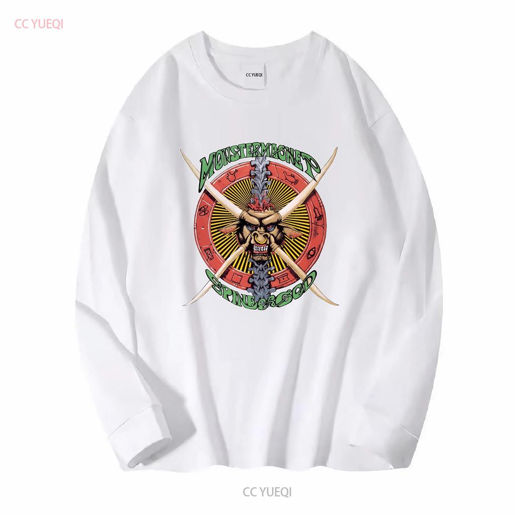 Nuova Maglietta Classica Monster Magnet Spine Of God Band Rock Americana Taglia S 2xl Lavata Vintage Casual Streetwear Unisex Versatile