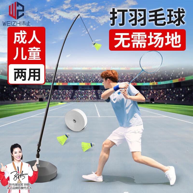 

Automatic Rebound Badminton Trainer