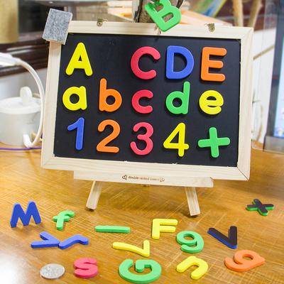 Multi Colored English Letter Magnetic Stickers Numerical Refrigerator Magnetic Stickers Letter Spelling Education Children's Toy