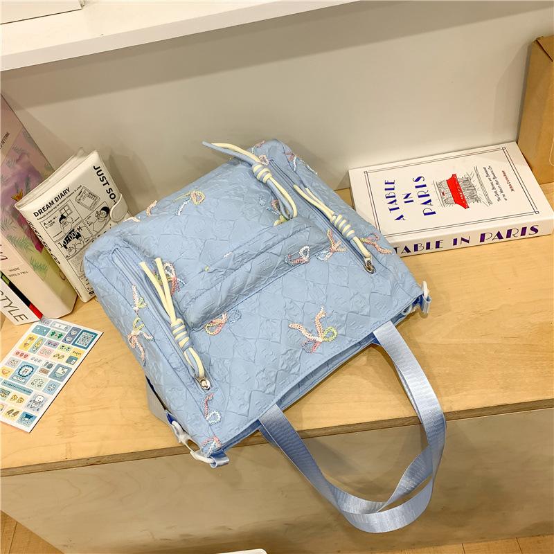 

Школьный рюкзак новый нишевый дизайн высокая ценность универсальный школьный рюкзак для девочки большая вместимость свежий бант повседневный рюкзак