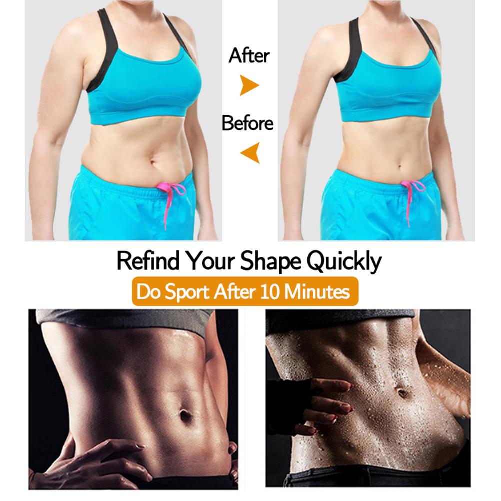 Regulowany neoprenowy gorset treningowy na talię Sauna Pas potowy dla kobiet Odchudzanie Trening Fitness