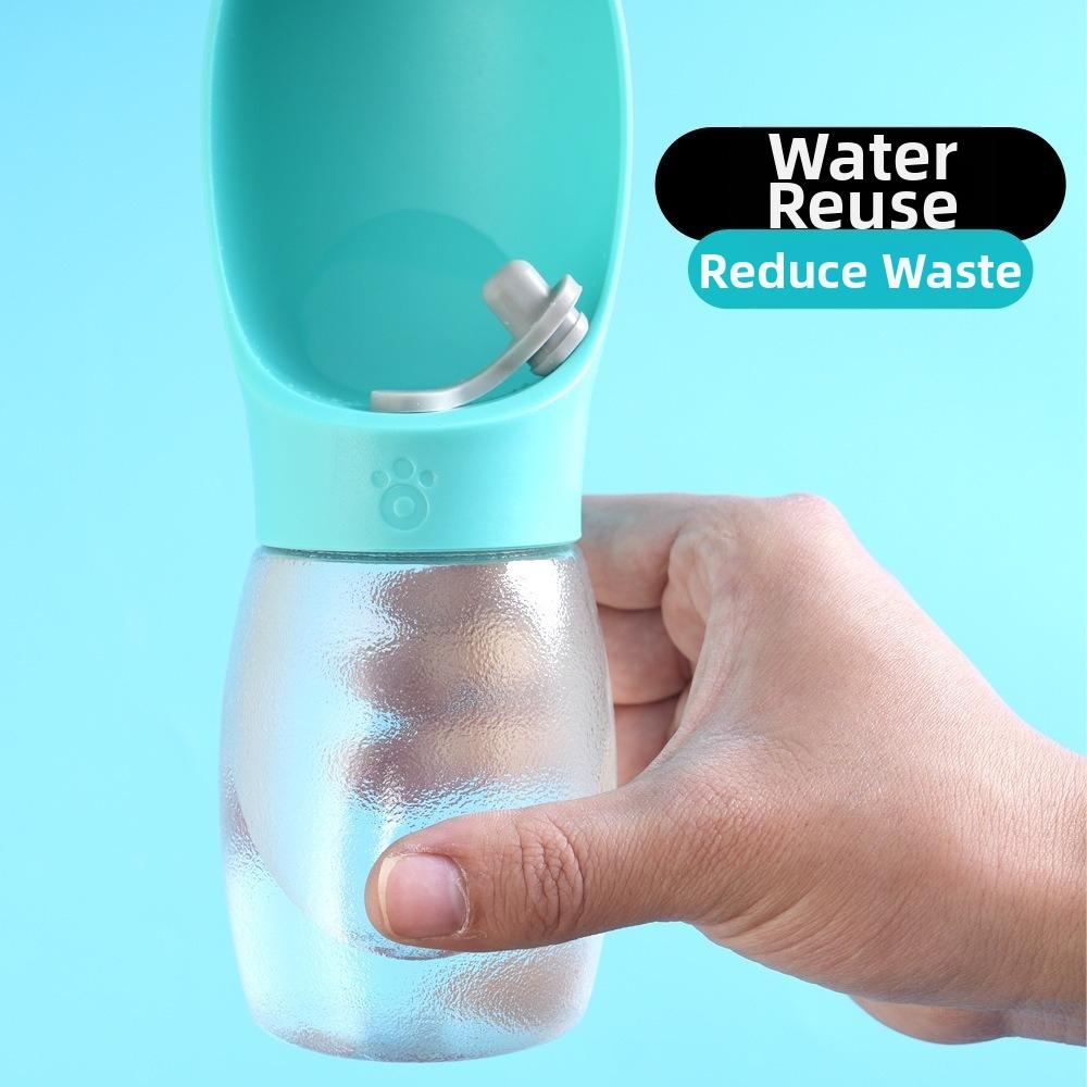 300ML Capacity Pet Travel Water Cup Drinking Bowl Leak Proof Water Dispenser Cat Feeder  Hiking