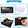 1/6pcs Portable Puzzle Roll-Up Mat - Inflatable Tube & Drawstring Bag, Fabric Keeper for 1500pcs, DIY Puzzle Organizer