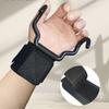 1 PC/Pair Non-Slip Weight Lifting Grip Hook Adjustable Steel Hook Grips Strap  Gym