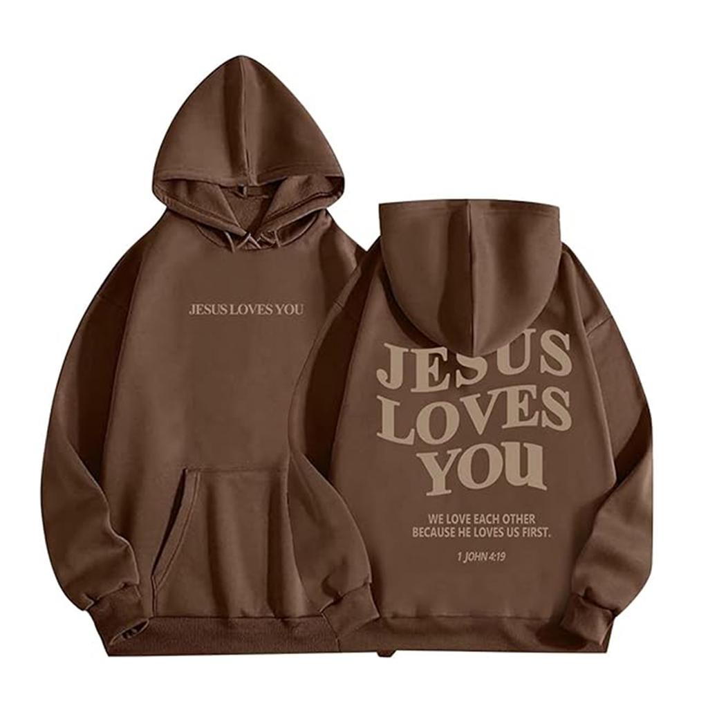 Women's Fashionable Daily Versatile Casual Hooded Sweatshirt, Daily Long Sleeved Patch Top Sweatshirt