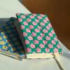 Lightweight Fabric Book Cover Floral Design Fabric Book Sleeve Notebook Protector  for Book Lovers