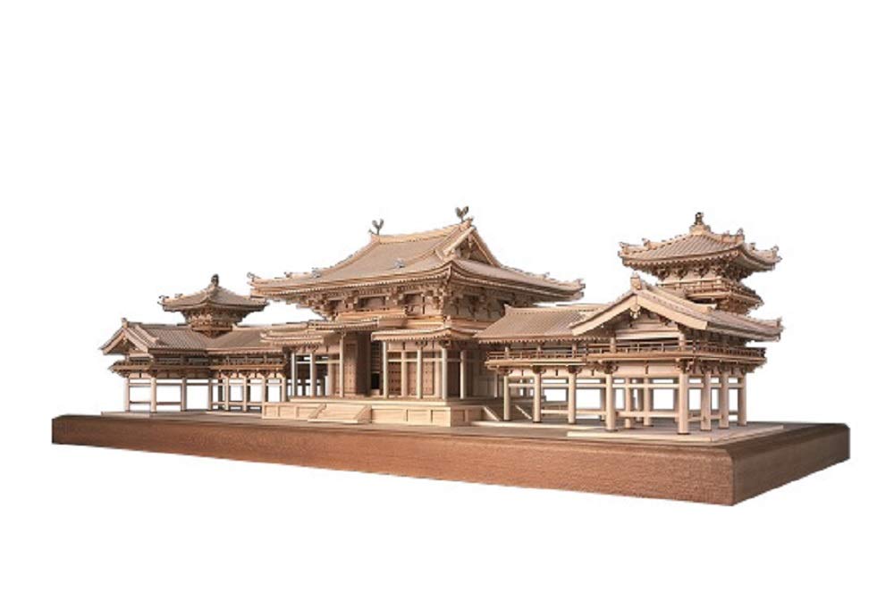 

Woody Joe Byodoin Phoenix Hall деревянная модель, набор для сборки 1/75