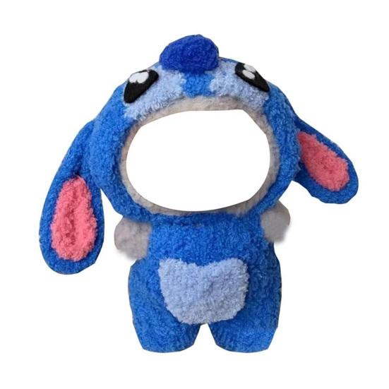 

17CM Doll Clothes Set for Figures Mini Costume Easy Wear Onesie Outfit Gift for Vinyl Toy Collectors And Room Decor A