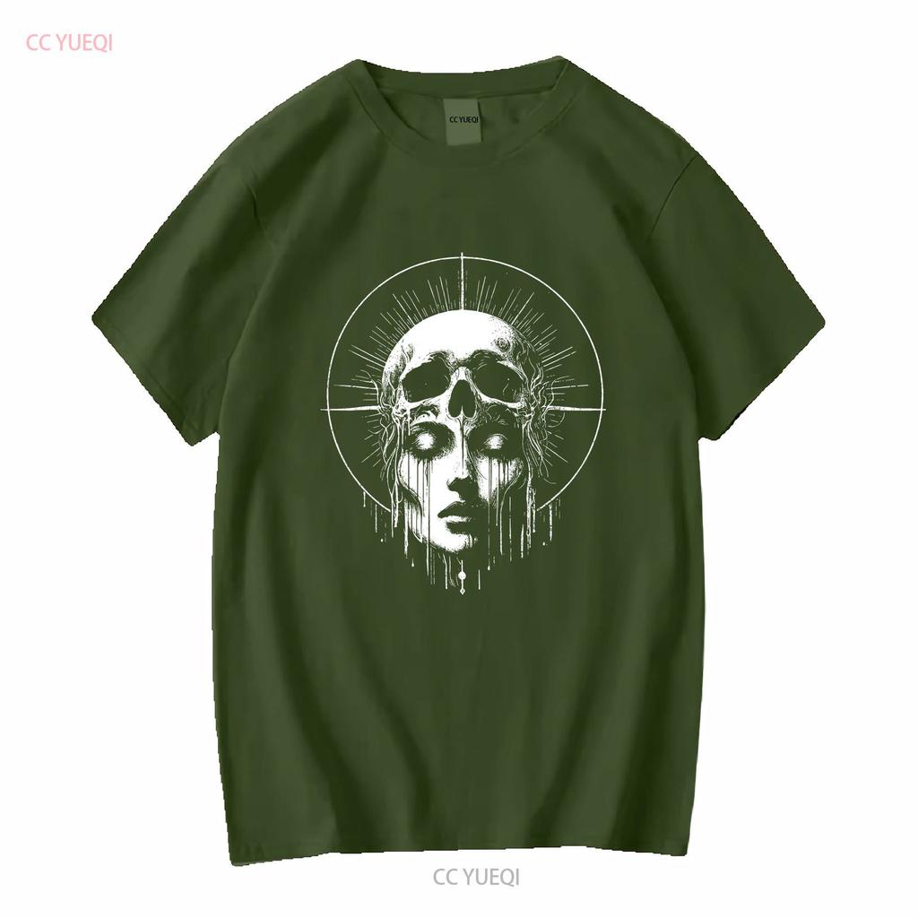 NEW LIMITED Lilith Witch Skull Occult Dark Wicca Black Magic Pagan T Shirt S 3XL vintage Washed Breathable fashion Versatile