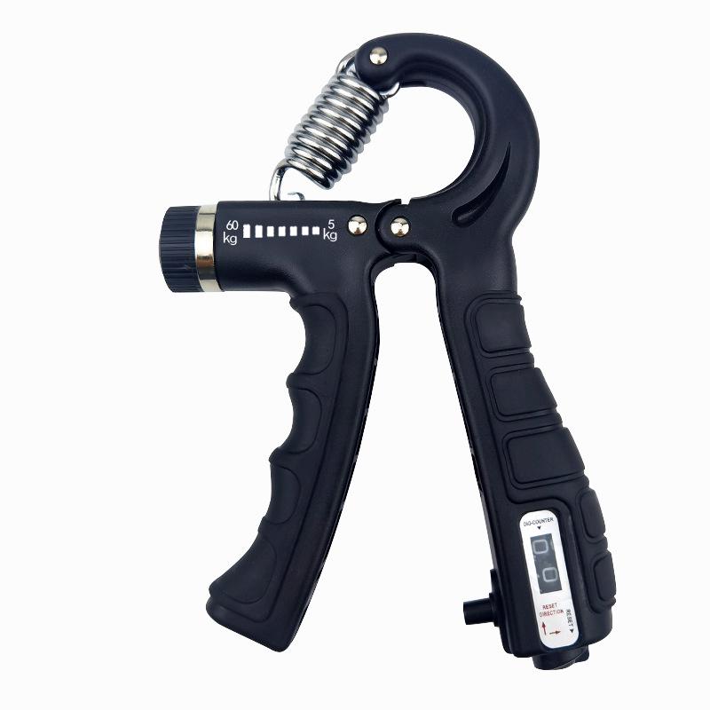 Adjustable Fitness Gripper with Extended Handle for Muscle and Finger Rehabilitation
