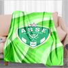 Asse Saint-etienne Crest Blanket Suitable for Sofas, Beds, Offices, And Camping - Perfect Gift for Halloween Christmas