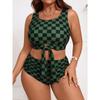 2026 Costumi da Bagno Bikini a Vita Alta Taglie Forti da Donna, Costumi da Bagno e Abbigliamento da Donna