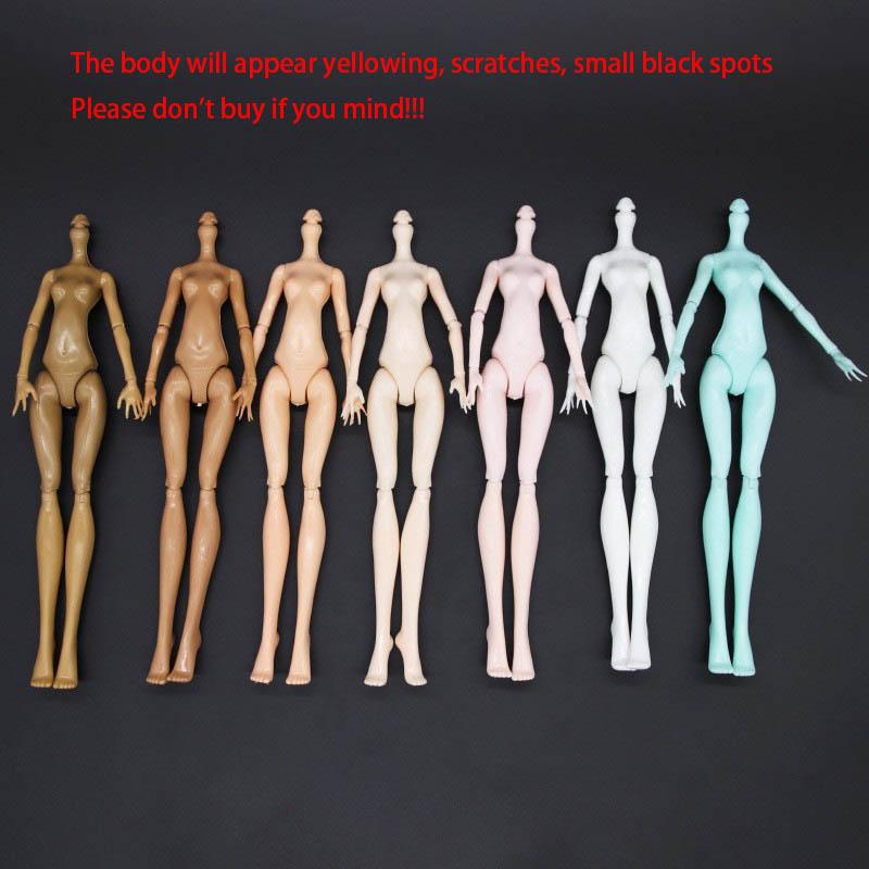 30cm Fashion Monster Babi Doll 1/6 Head + Body Acssories 12 Joints Movable Ghost Elf Doll Children Play House Dress Up Toy