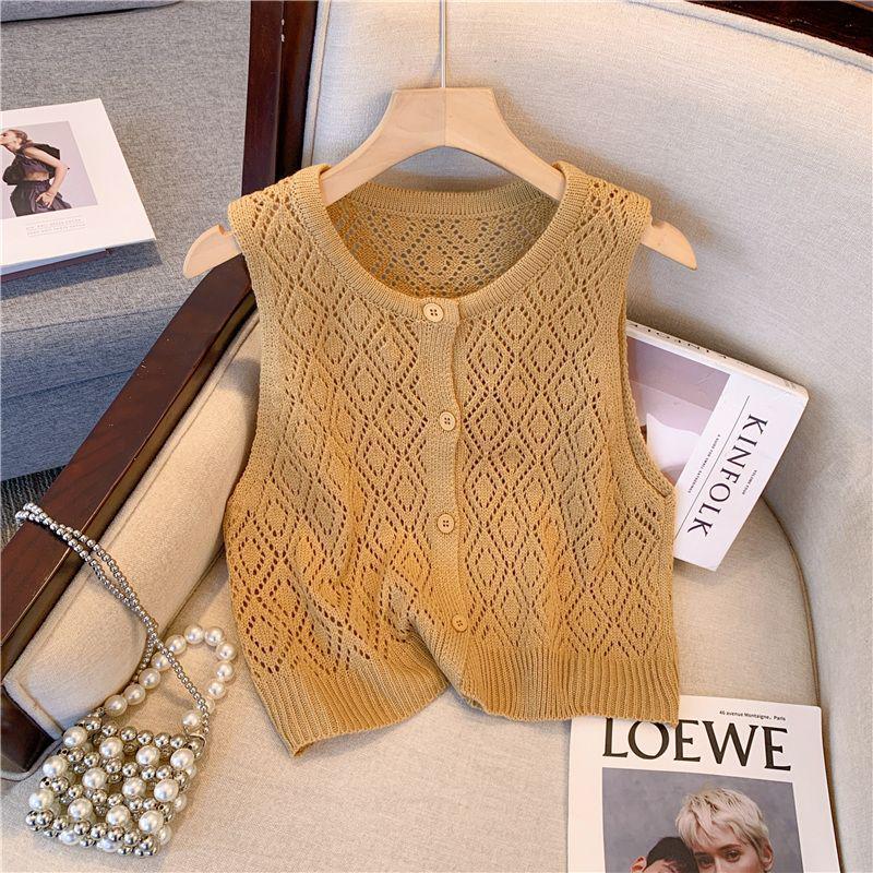 

Mori Style Retro Lace Puff Sleeve Chiffon Blouse & Knitted Sweater Vest Set 3XL (141-155 jin)
