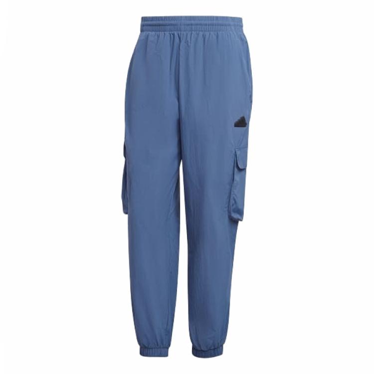 adidas City Escape Cargo Tracksuit Bottoms Asia Sizing Blue Men s IR5165 M