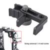 Aluminium Alloy Black Universal Type Camera Cage Wire Clip Fixator Signal Cable Clamp Accessory