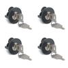 4Pieces Prevent Electricity Theft Socket Lock Save Electricity Cost Lock Easy to Manage Durable Plastic Socket Lock