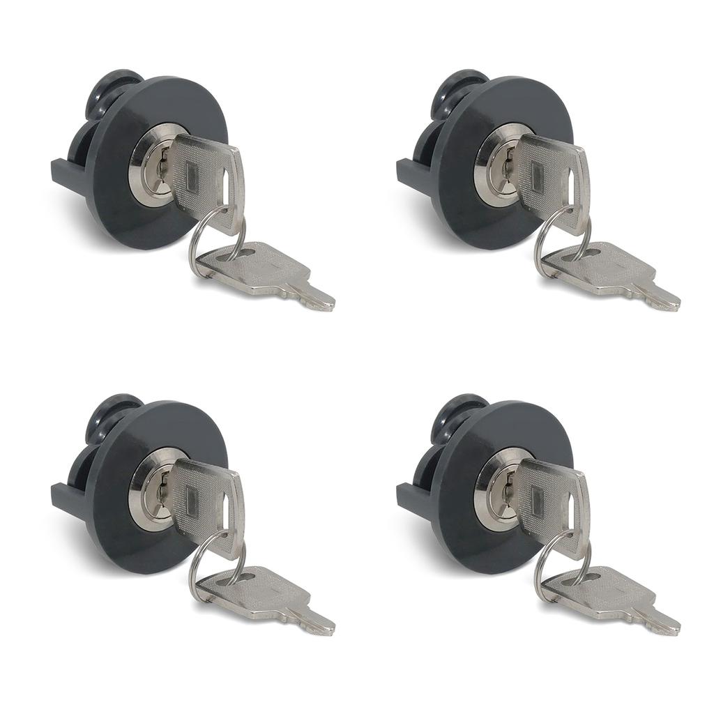 4Pieces Prevent Electricity Theft Socket Lock Save Electricity Cost Lock Easy to Manage Durable Plastic Socket Lock