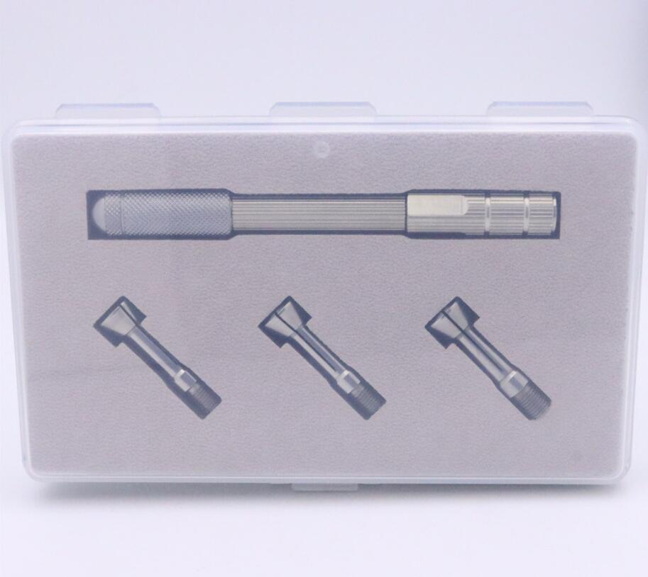 

Инструменты часового мастера Механизм Шестерня Кончик маятника Зажим Заводная головка Часовые детали Ручной держатель с 4 цангами Ремонт часов