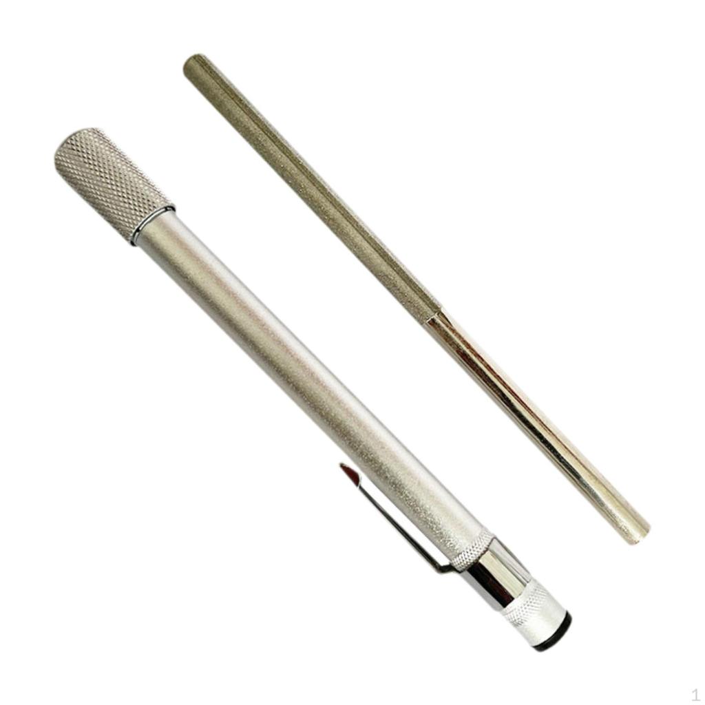 -sharpen Rod Kitchen Knives Sharpness -sharp Tools of More Retractable Sharpening Stone Pencil to