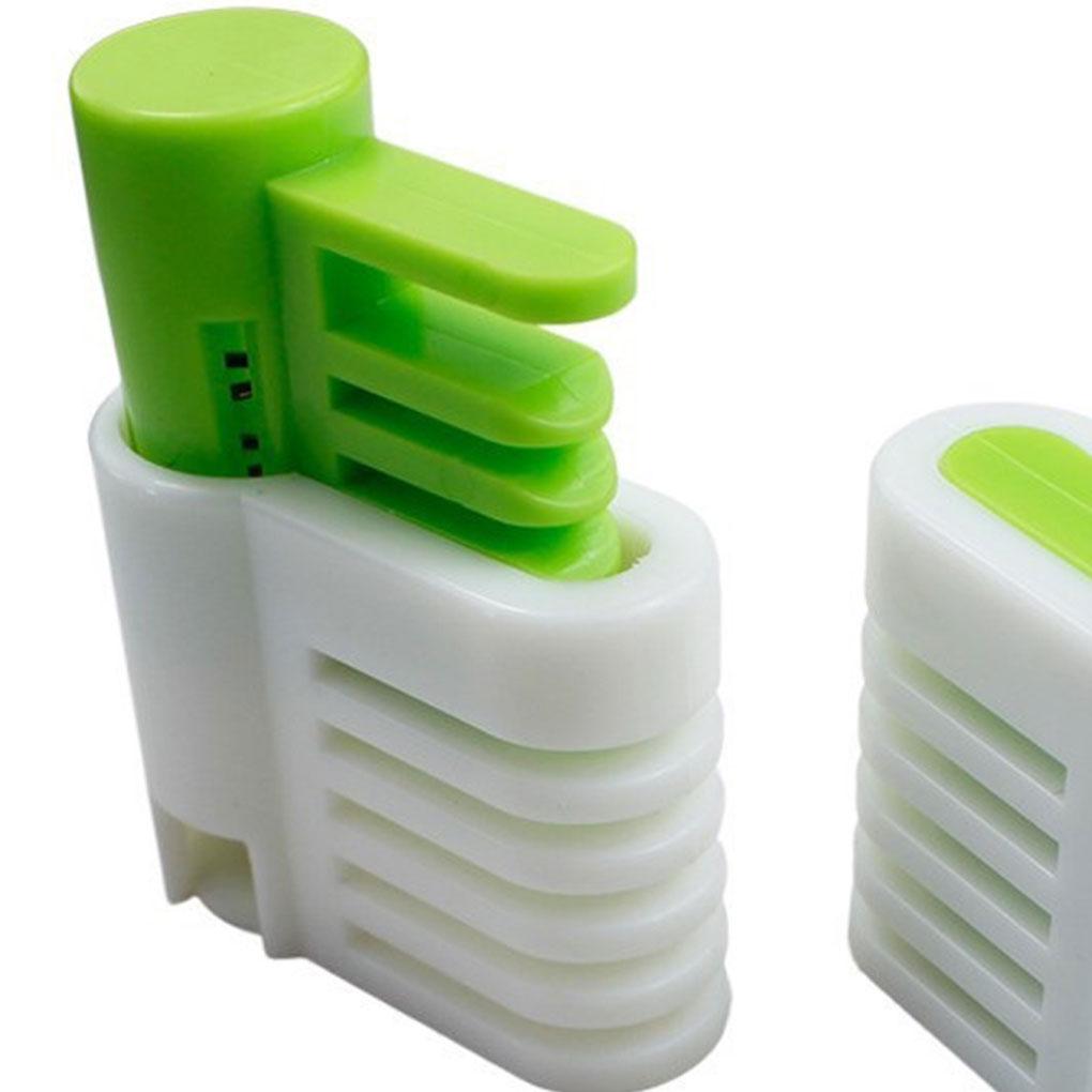 2 Pcs DIY Cake Slicer Stratification Auxiliary Bread Slice Toast Cut 5 Layers Leveler Slicer Novelty Baking Tools