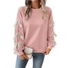 2025 Autumn Bow-Decorated Long-Sleeve Valentine's Hoodie